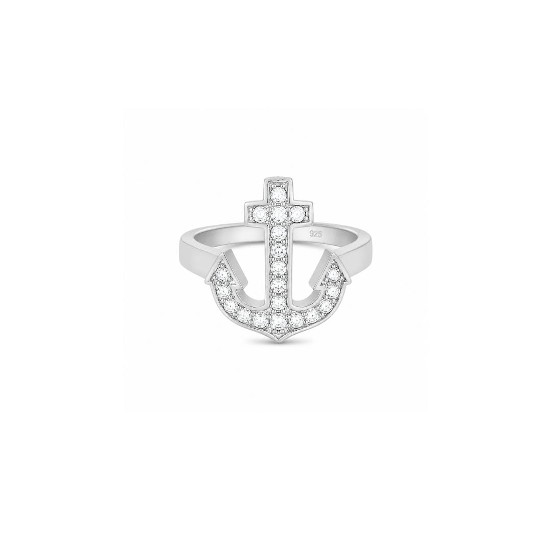 Anchor Silver Ring Mashha