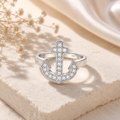 Anchor Silver Ring Mashha
