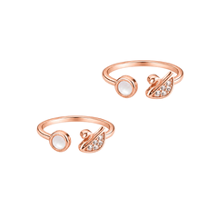 Mashha 925 silver Swanlight Toe Rings