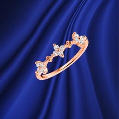 Mashha 925 Silver Nakhrali Spark Ring