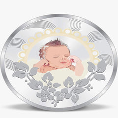 Mashha 10g Fine Silver Baby Coin – 999 Purity Mashha