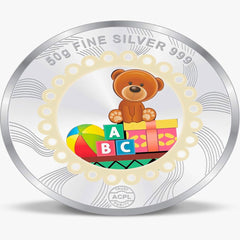 Mashha 10g Fine Silver Baby Coin – 999 Purity Mashha