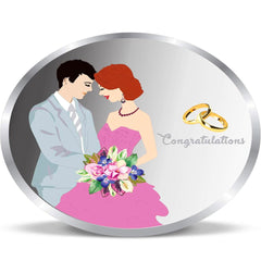 Mashha 10g Fine Silver Wedding Congratulations Coin – 999 Purity Mashha