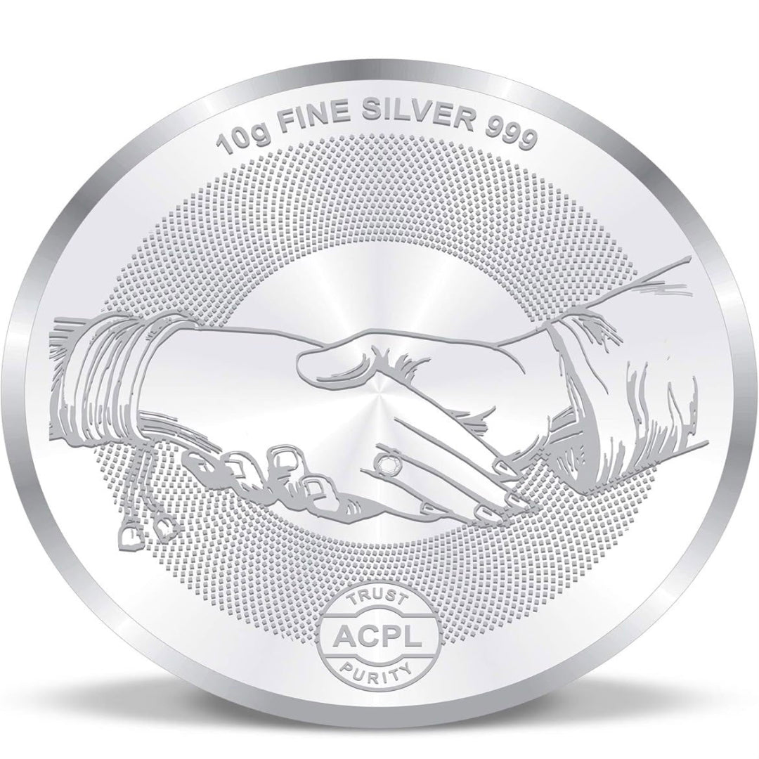 Mashha 10g Fine Silver Wedding Congratulations Coin – 999 Purity Mashha