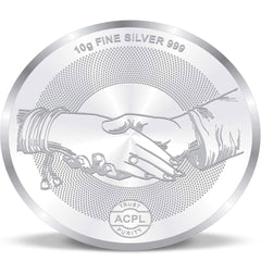 Mashha 10g Fine Silver Wedding Congratulations Coin – 999 Purity Mashha