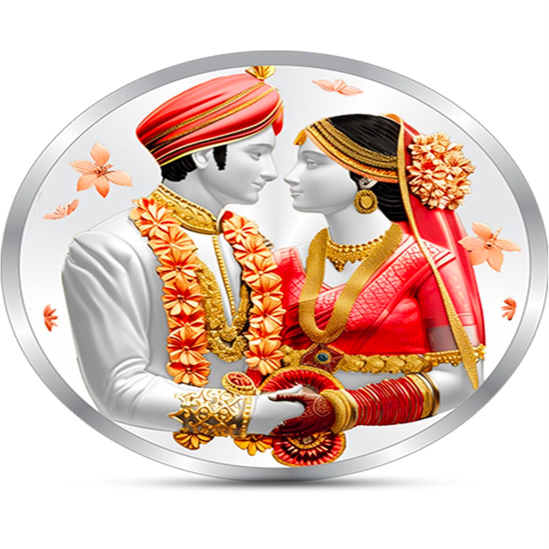Mashha 10g 999 Fine Silver Wedding Coin – "Congratulations" Edition Mashha