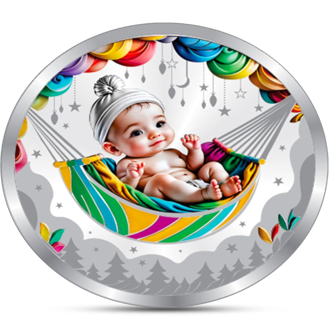 Mashha  10 G-999 Silver Baby Moments Coin Mashha
