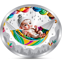 Mashha  10 G-999 Silver Baby Moments Coin Mashha