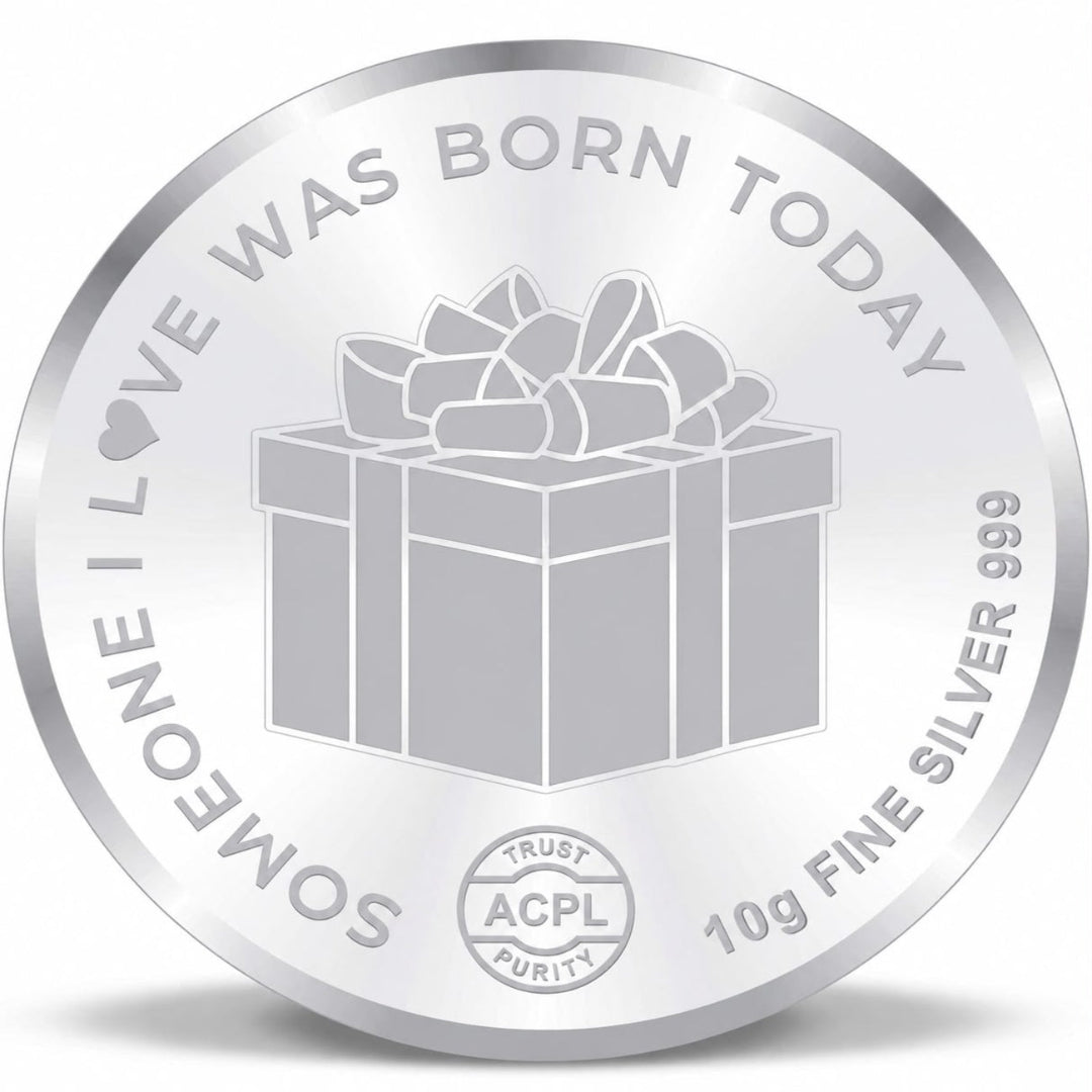 Mashha 10g Fine Silver Birthday Coin – 999 Purity Mashha